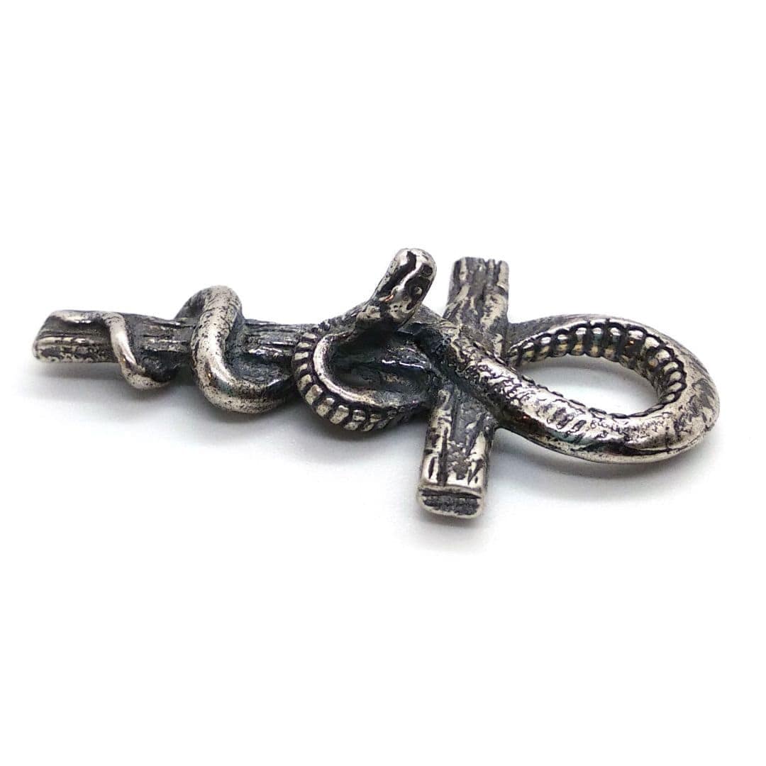 Ankh. Egyptian symbol. Silver pendant. Ultima